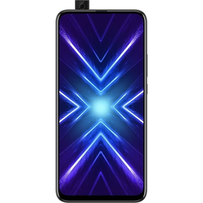 Vente Téléphone portable HONOR 9X Midnight Black 128 Go pas cher Vente Téléphone portable HONOR 9X Midnight Black 128 Go pas cher