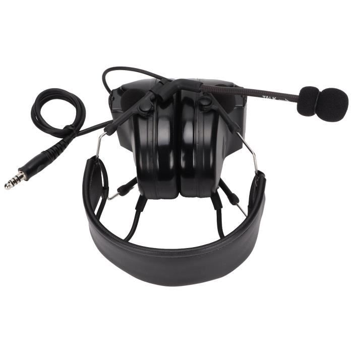 HEN--Casque militaire Casque à Réduction de Bruit, Casque Robuste de 7