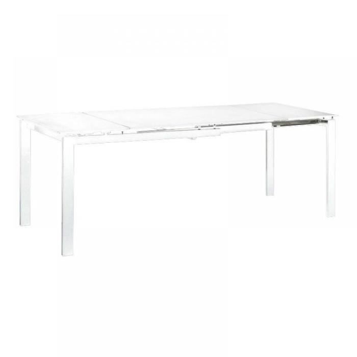 Table Repas Extensible Fly Blanche Achat Vente Table A Manger Seule Table Repas Extensible Fly Soldes Cdiscount