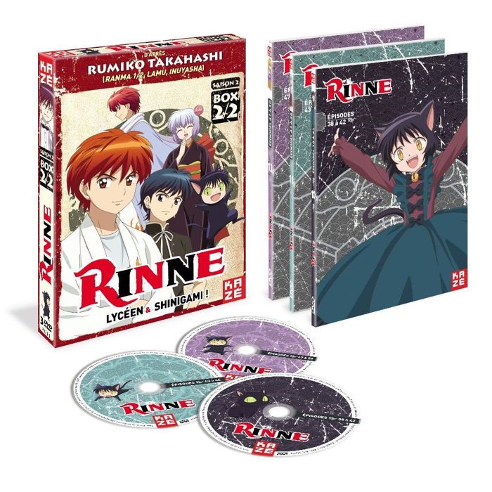 Rinne Saison 2 Partie 2 Coffret Dvd En Dvd Manga Pas Cher