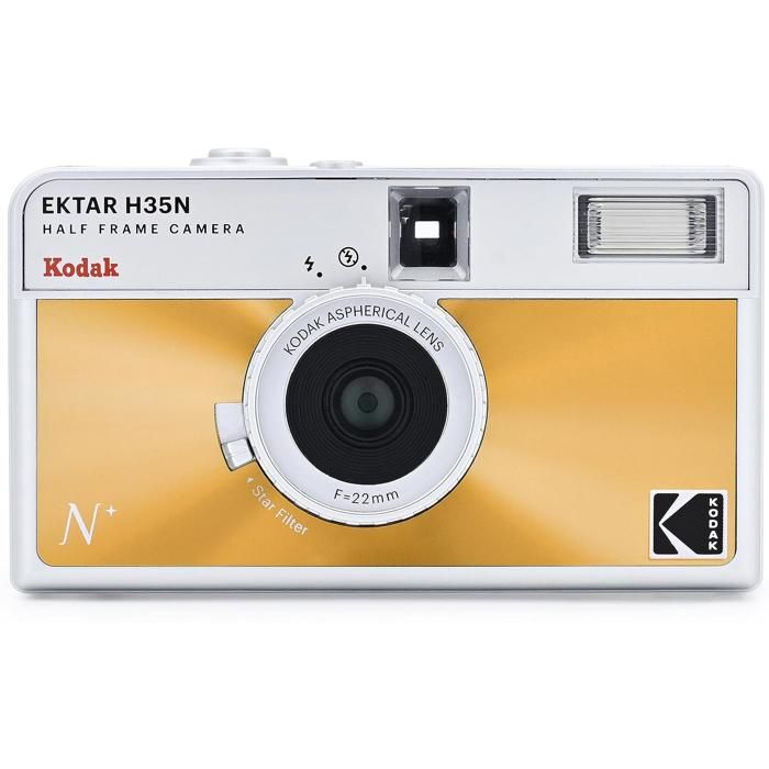 Appareil photo argentique - KODAK - Ektar H35N - Couleur Argent - Flash intégré - Garantie 2 ans