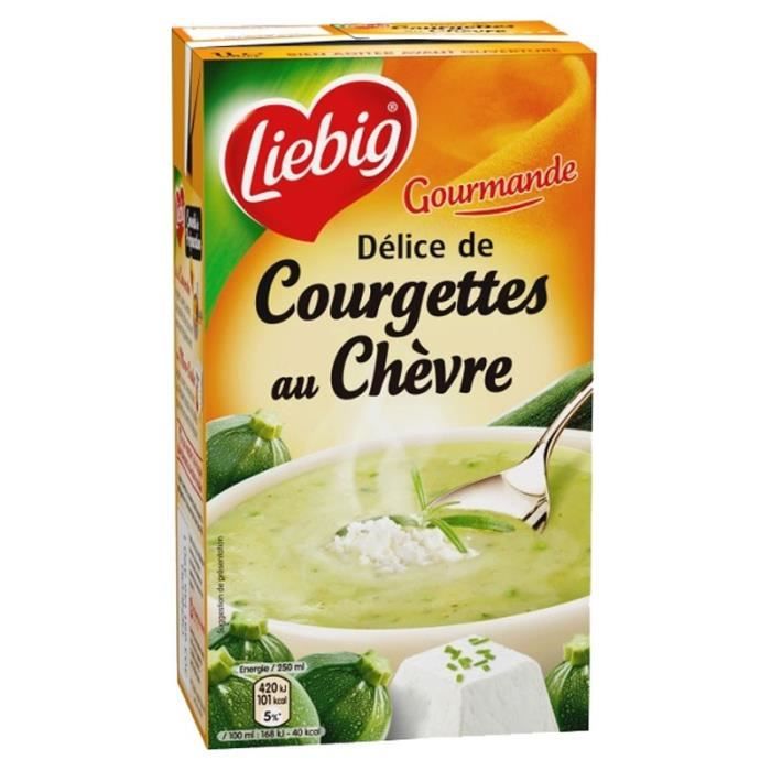 Liebig Liebig Soupe Courgettes Au Chevre Lot De 3 Cdiscount Au Quotidien