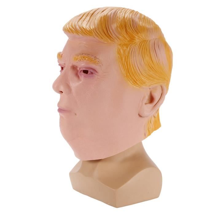Donald Trump Masque Pour Adultes réaliste Celebrity Président Halloween party props 