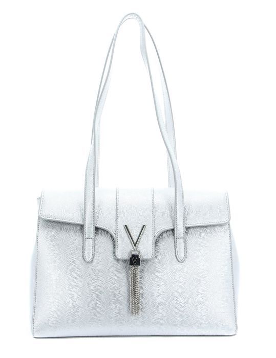 Sac à épaule VALENTINO Divina Satchel Argenté 31,5 x 25 x