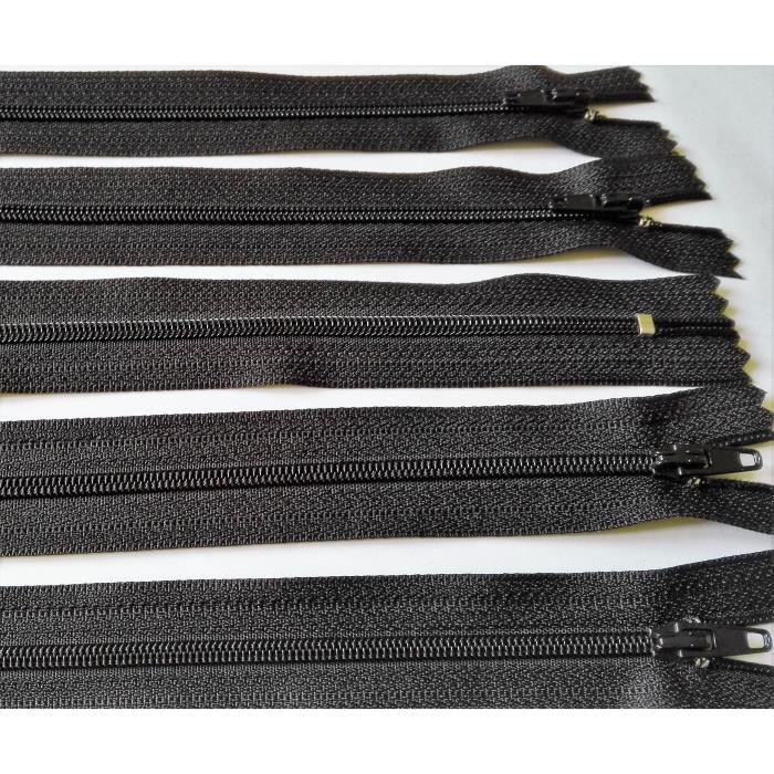 1 x 8/"//20 cm Jeans Zip-Laiton Dents Marine de couleur bleu