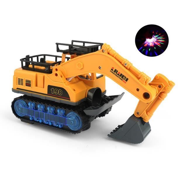 Camion Benne Caterpillar 25cm - Sons, Lumières Et Vibration - Jouet Enfant Licence CAT