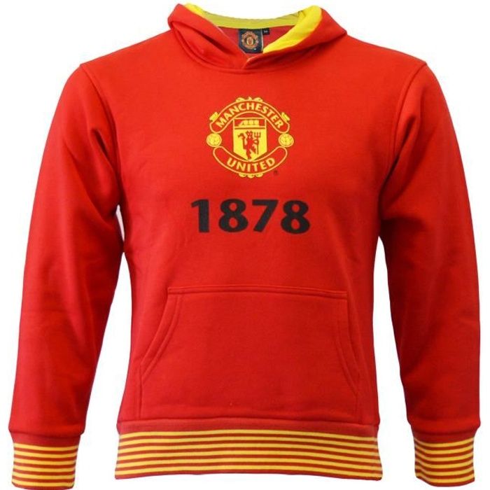 Drapeau Officiel Manchester United FC 5x3 Pieds - Grand Mât De Supporters, Produit Licencié MUFC