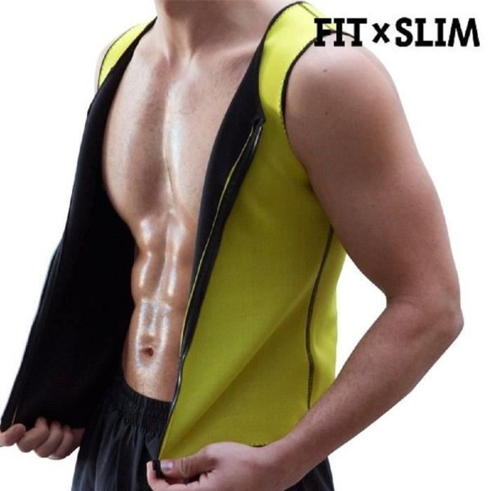Gilet sales sauna homme