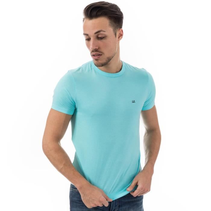 Homme T-shirts T-shirts C.P Company Company pour homme en coloris Bleu Polo Coton C.P 
