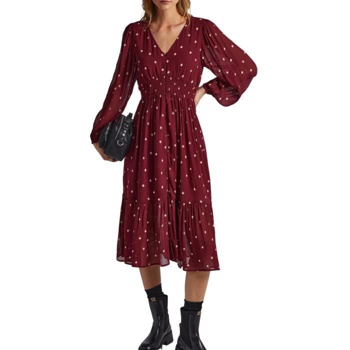 Robe longue pepe 2025 jeans
