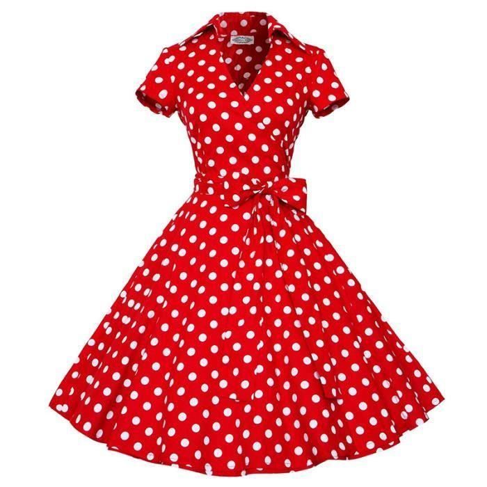 Robe vintage pin up online