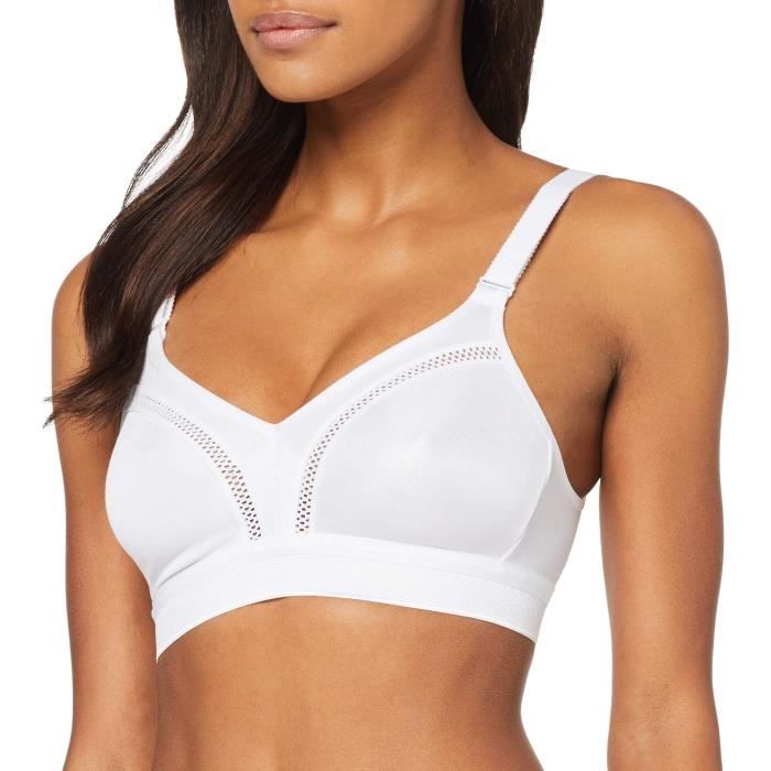 Soutien-gorge de sport Triumph Triaction Workout N pour femme - Blanc - Respirant - Fitness