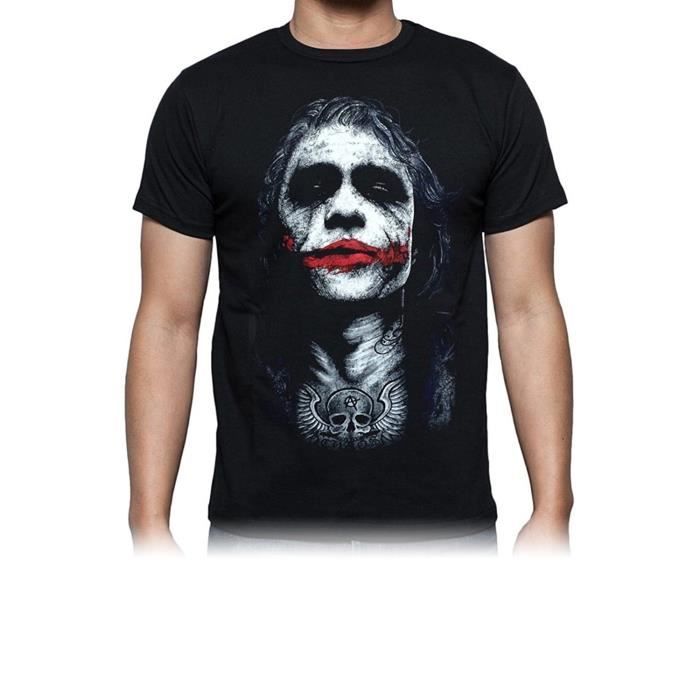 Tee shirt joker homme clearance