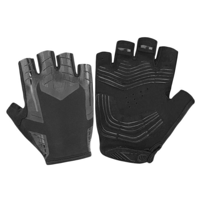 Gants mitaines grise strass et perles - Les trésors de Dalia