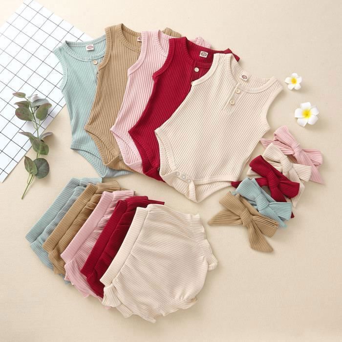 Barboteuse Bébé Fille First Impressions - Boutonnée, Unie - Taille à Préciser - Neuf Avec étiquettes - Printemps