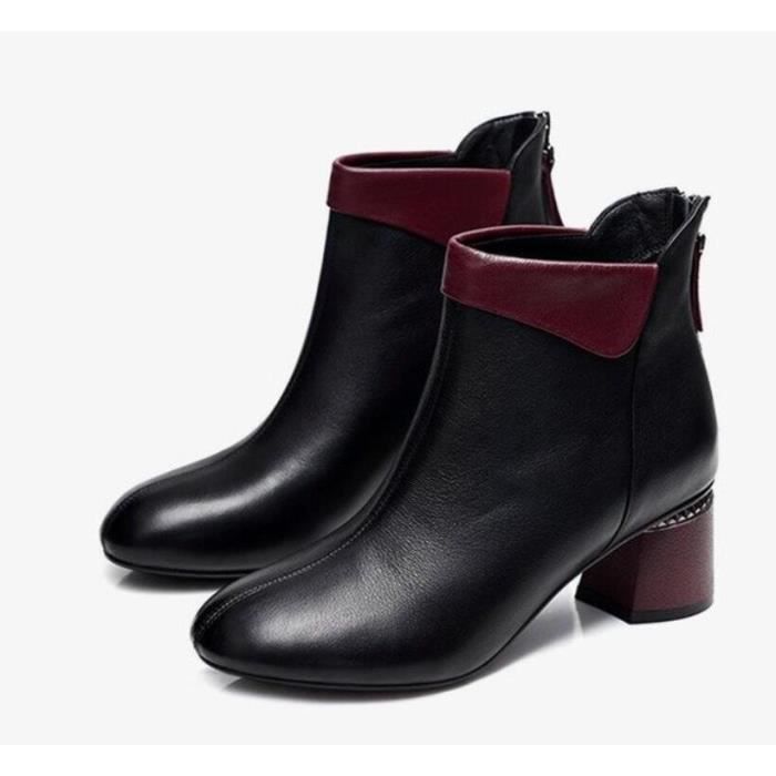 Bottine grande taille femme best sale