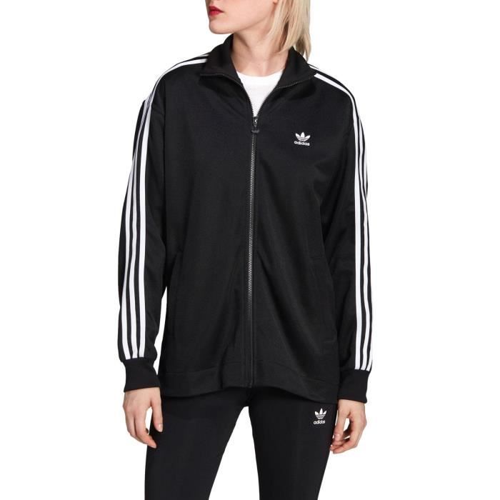 Sweat Adidas Track Noire Pour Femme Noir Cdiscount Pret a Porter
