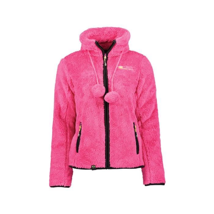 Veste Polaire Pour Fille – Chaud, Doux, Col Montant, Fermeture Zippée, Pour Automne/Hiver