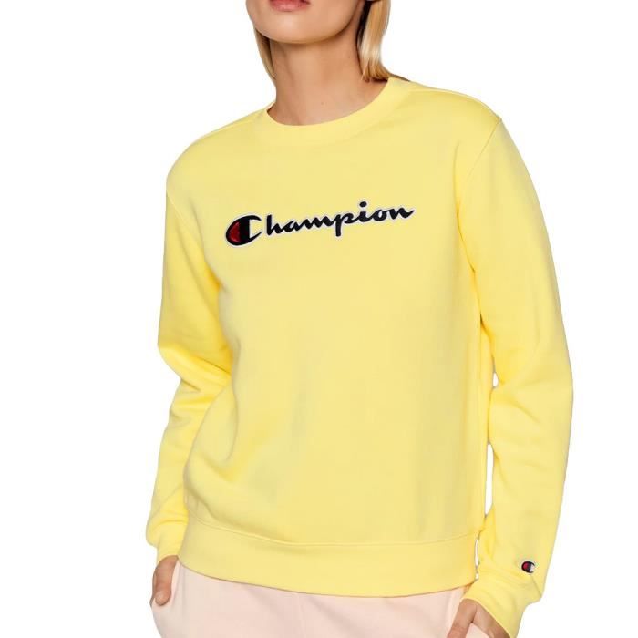Champion 2025 sweat jaune