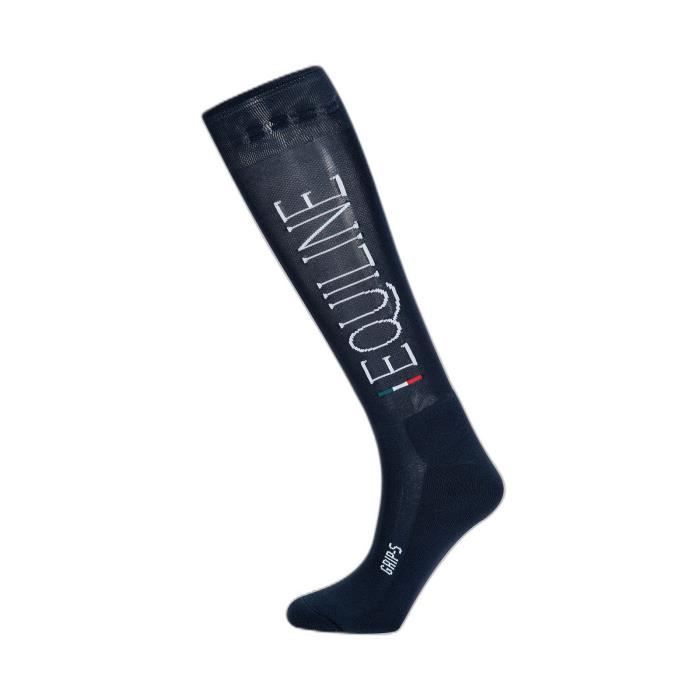 Chaussettes équitation Equiline - blue - 35/38