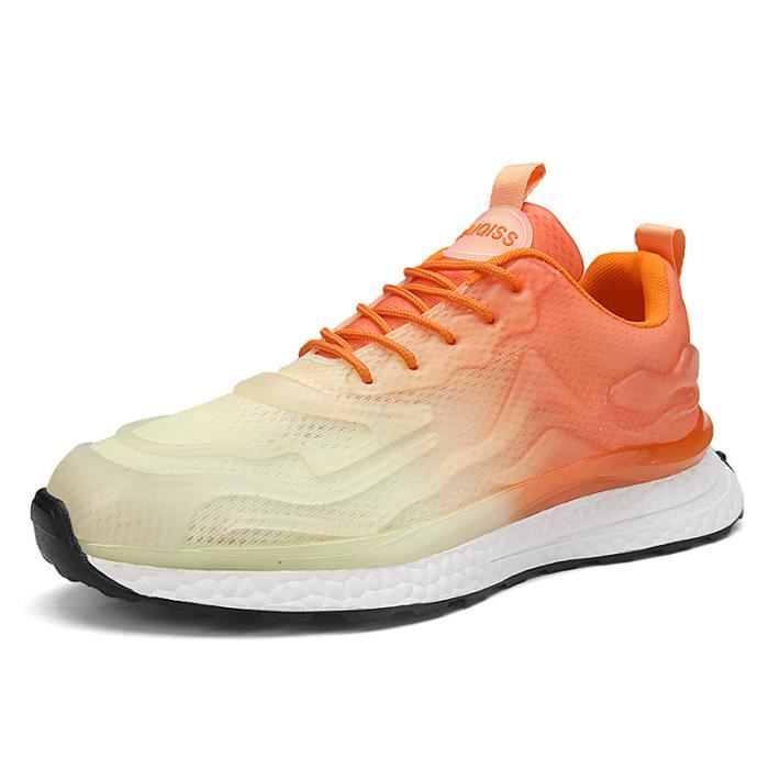 Baskets Homme Fashion Chaussures Basket Jaune - Cdiscount Chaussures