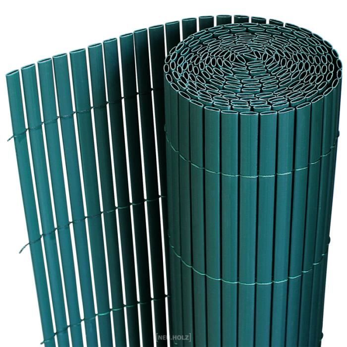 Neu.haus tapis de protection contre les regards en PVC (90x300cm) (vert) protection contre les regards, pare-vent , clôture de