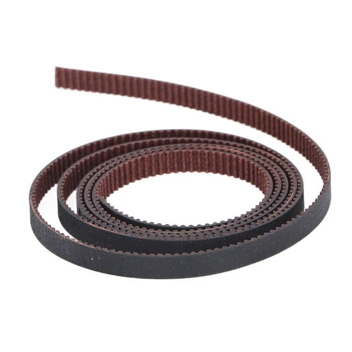 Courroie GT2 Fermée 6mm Pour Imprimante 3D - 610mm, Caoutchouc - Compatible Anet, Prusa, RepRap