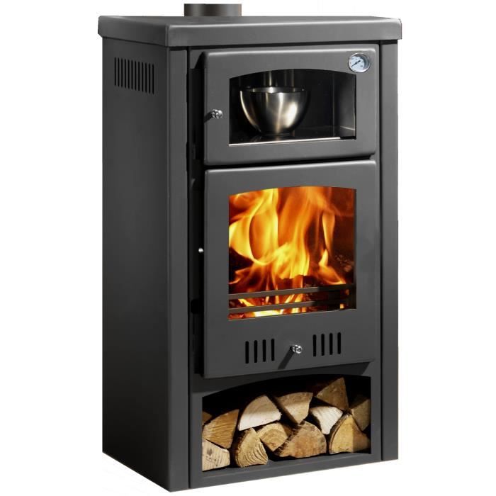 Poele A Pellet Flamme Trop Grande Panadero Milano 11 Kw Poele A Bois En Acier Flamme Verte 5
