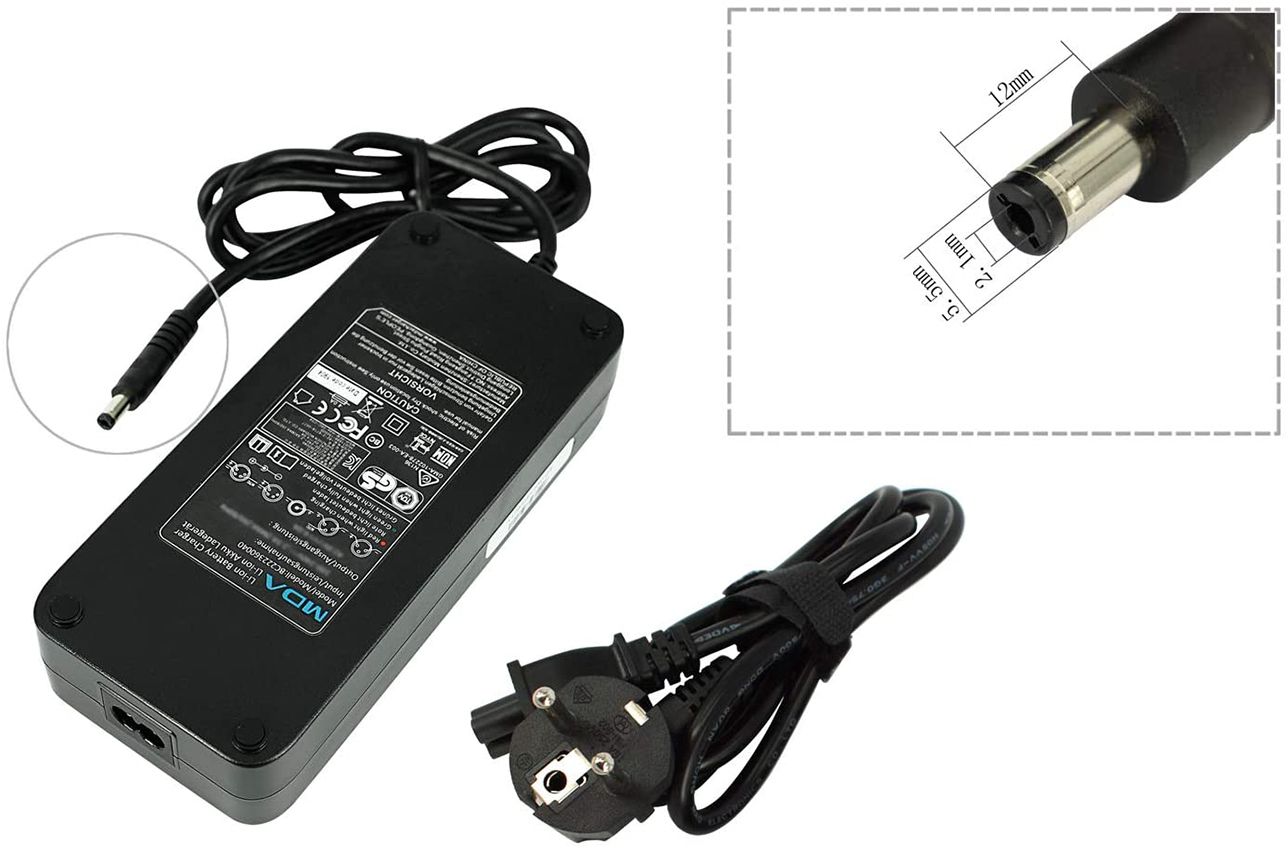 Chargeur de v lo lectrique 3A pour batterie de v lo lectrique