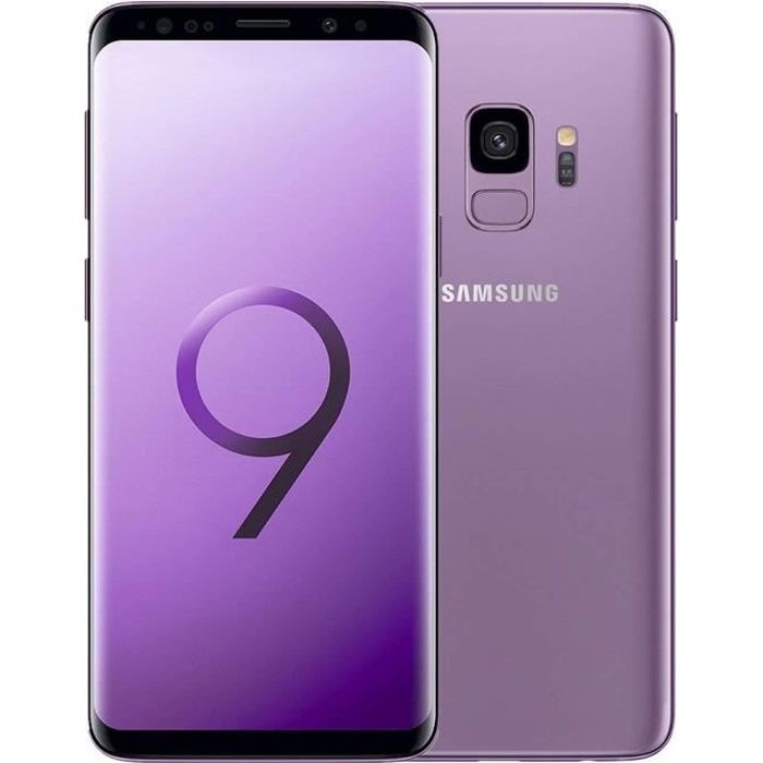 Treinstation marathon Geologie SAMSUNG Galaxy S9 RAM 4 Go + ROM 64 Go - Violet Single SIM - Cdiscount  Téléphonie