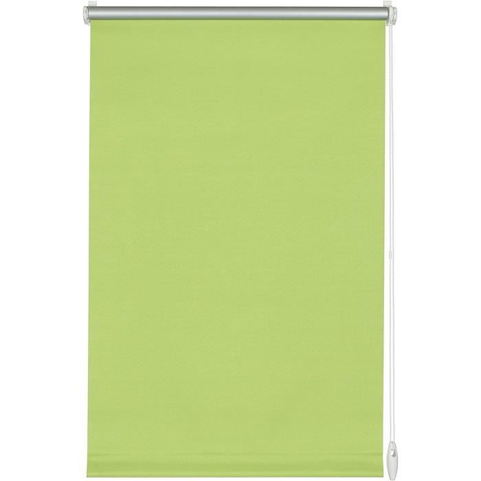 Store Enrouleur GARDINIA Easyfix 100x150 Cm – Vert Menthe – Montage Sans Perçage – Opaque Translucide