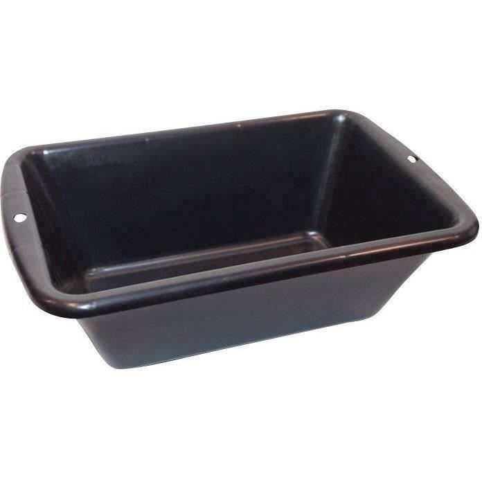 Auge maçon 12l polyéthylène Noir - SAVY - 4210012 A