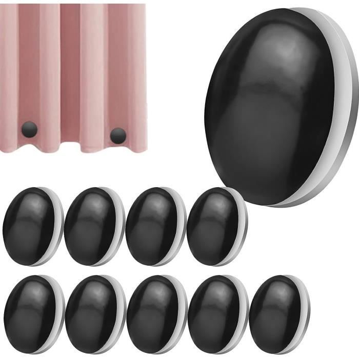Lot De 4 Poids De Nappe Magnétiques En Acier Inoxydable - Forme Cœur Argenté - Pour Fixer Nappe Terrasse, Jardin, Intérieur - 8