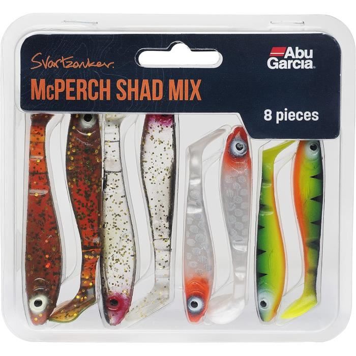 Abu garcia Svartzonker McPerch Shad mjukt bete 90 mm Flerfärgad| Waveinn Abu garcia Svartzonker McPerch Shad mjukt bete 90 mm Flerfärgad| Waveinn