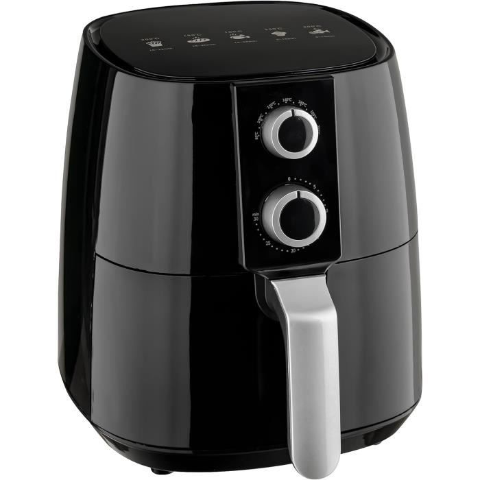 Heinrich's Friteuse Sans Huile à Air Chaud - 1500 Watts - 12 Programmes 3 7litres Ecran Led Fiche Technique Et Prix Au Maroc