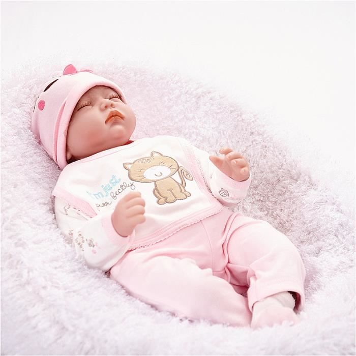 Tempsa 55cm Poupee Reborn Bebe Reborn Silicone Fait A Main 22 Pouce 1260g Cdiscount Jeux Jouets Tempsa 55cm Poupee Reborn Bebe Reborn Silicone Fait A Main 22 Pouce 1260g Cdiscount Jeux Jouets