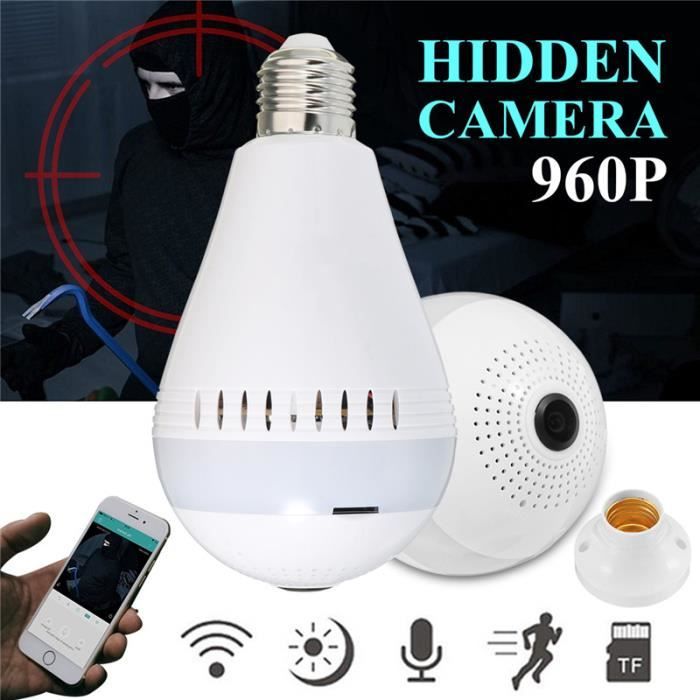 Ampoule Caméra De Sécurité Wifi - Camody