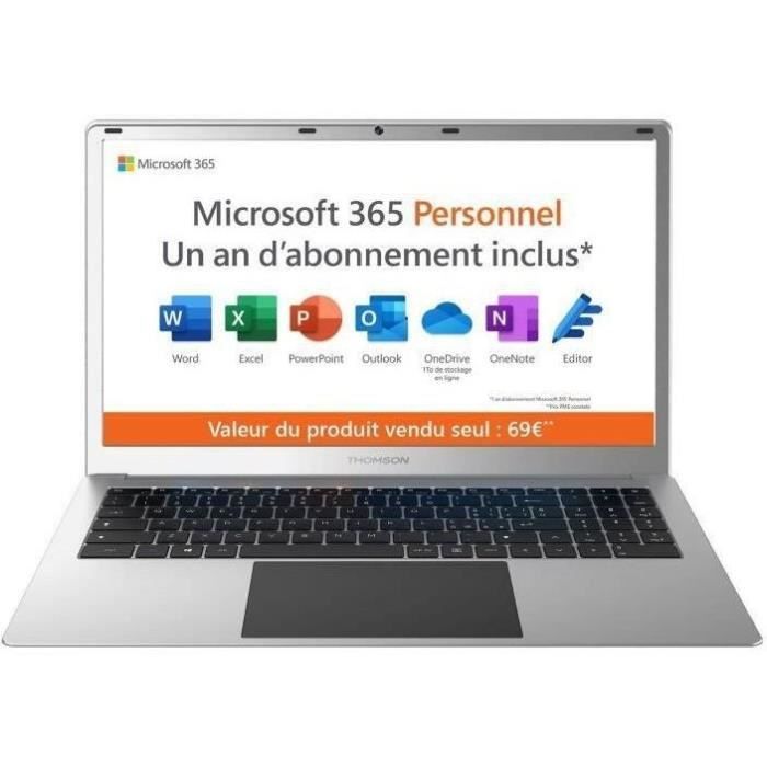 PC portable Vanwin 11.6 PC Portable Intel Celeron N4020 8Go RAM 256Go SSD  Win11 pro Écran tactile Rotation à 360° Bureautique Ordinateur portable