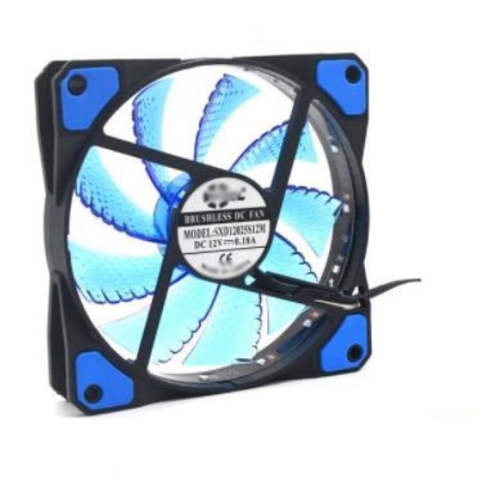 Ventilateur De Boîtier Rvb, Ventilateur De Châssis D'Ordinateur De 120 Mm Avec Bonne Dissipation - 5