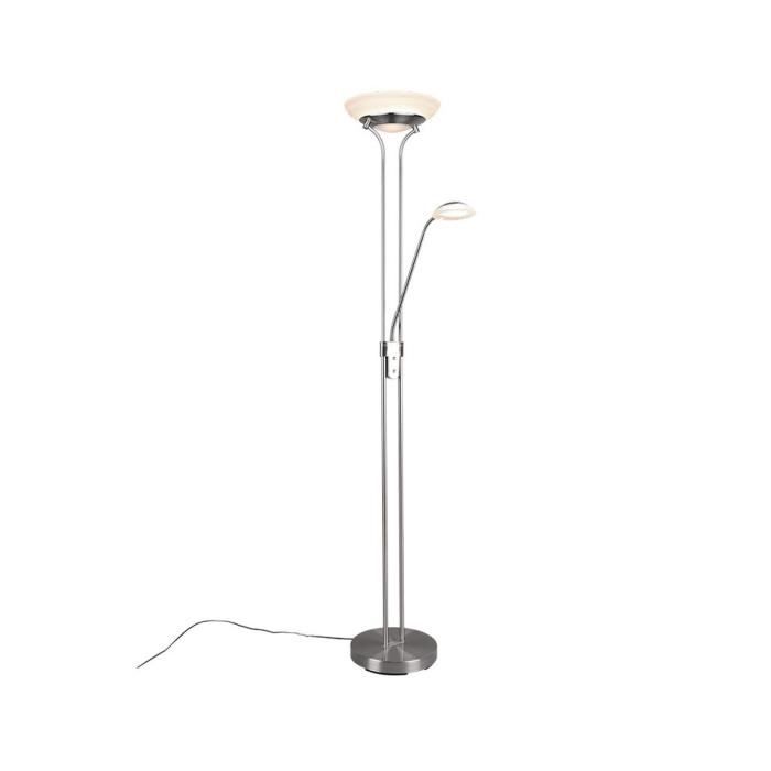 Lampe Mère et Enfant - TRIO LIGHTING - Reality Orson - Nickel Mat - 3000K - LED Intégrée Lampe Mère et Enfant - TRIO LIGHTING - Reality Orson - Nickel Mat - 3000K - LED Intégrée