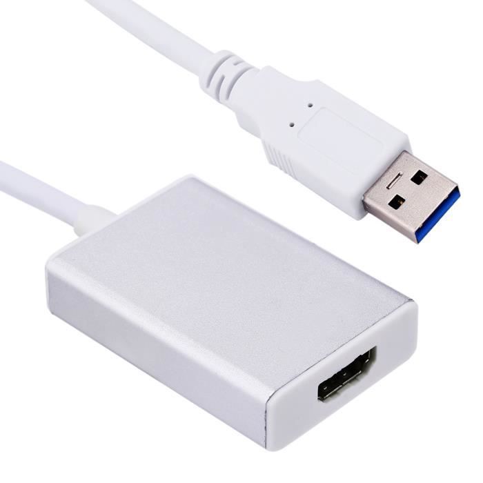 Adaptateur USB 3.0 Vers HDMI, Convertisseur USB 3.0/2.0 Vers HDMI 1080P Full Hd Male A Femelle Compatible Avec Windows Xp 7 8 8 1 10 97797758