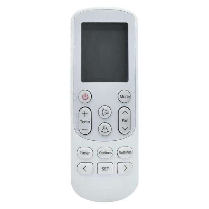 Télécommande De Rechange Pour Climatiseur Samsung - Compatible ARH-1301, AR18FSFSDURN, SH09APG, Etc. - 12