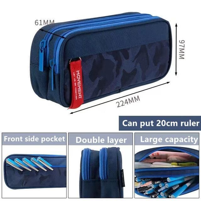 Grande Trousse à Crayons 252 Compartiments - Multifonction, En PU Violet, Fermeture éclair, Pour Artistes Et étudiants