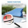 blanche - Amplificateur de Signal Radio FM avec antenne aileron de requin, pour Renault Duster Megane kadjar-1