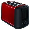 MOULINEX - Grille pain toaster 2 fentes 7 positions Subito rouge-1