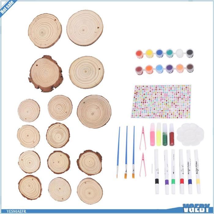 MSPEBEC Kit De 6 Avions En Bois à Peindre – Figurines DIY En Bois Naturel – Activité Manuelle Et Créative Pour Enfants !