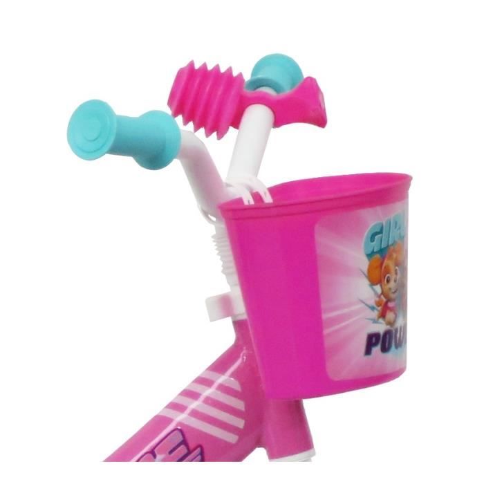 V lo 10 enfant Stella Pat Patrouille Fille avec panier avant