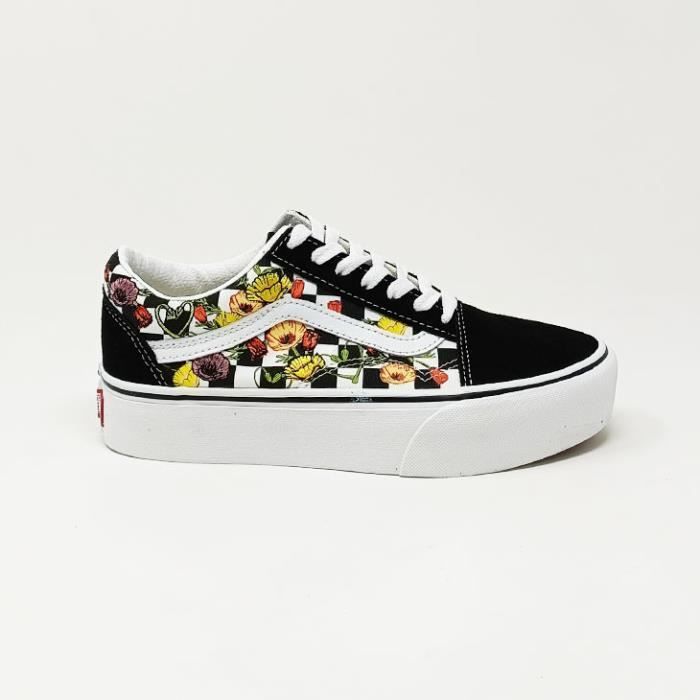 Vans talon compensé sales