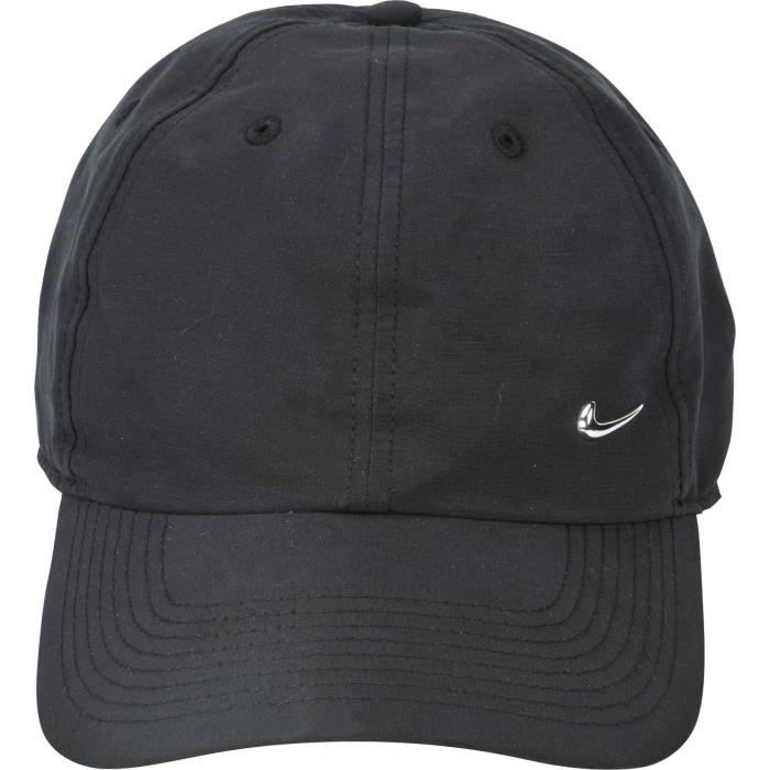 Casquette Noire Homme Nike Logo en Métal. Noir noir - Cdiscount  Prêt-à-Porter