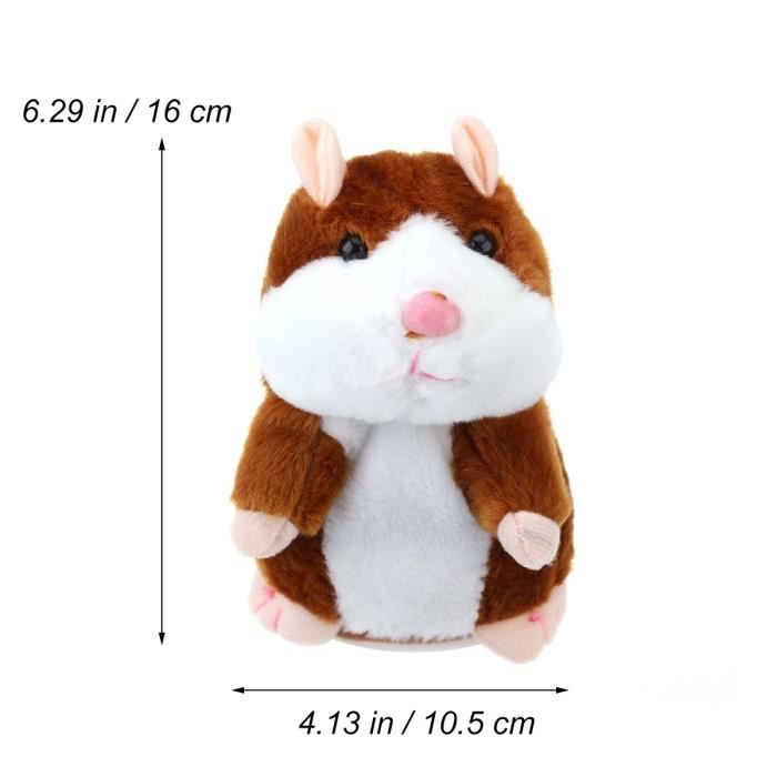 Peluche hamster parlante shop